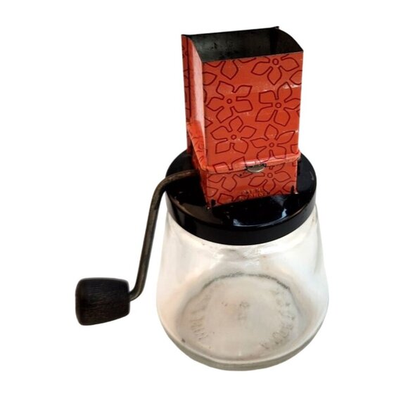 Andorock Other - VTG Andorock Glass & Metal Nut Grinder , Food Chopper With Crank Handle